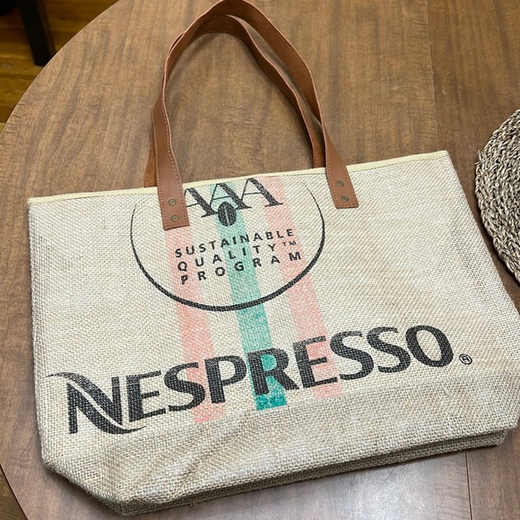 Nespresso Bags Nespresso Tote Bag Unused No Tags Faux Leather